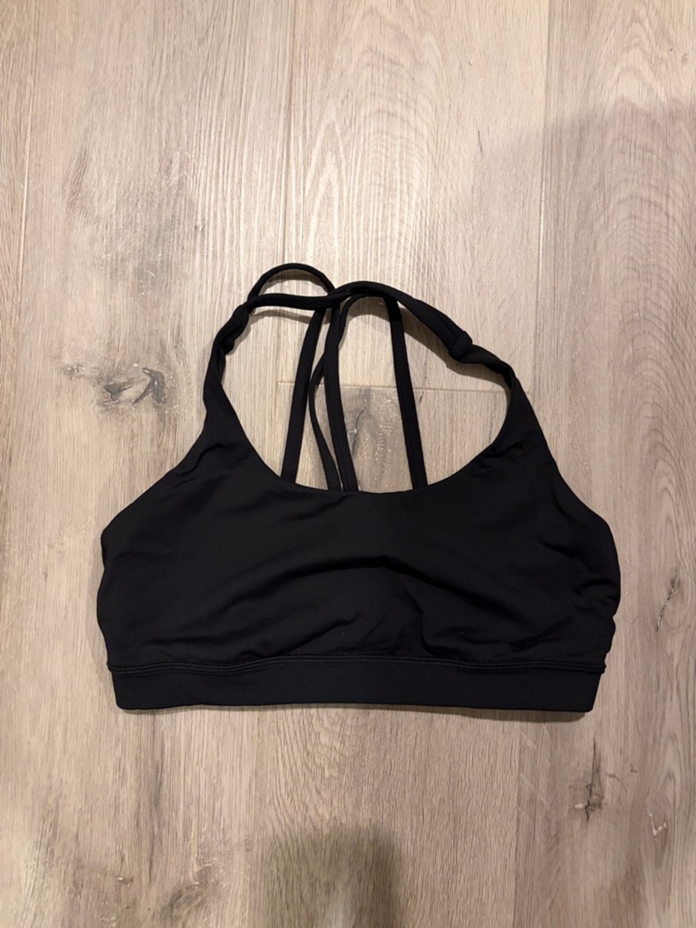 lululemon athletica Black Strappy Sports Bra